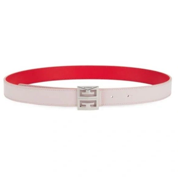 Givenchy Givenchy 4G Leather Belt– Light Pink - NEW WITH TAGS Size ONE SIZE - 2 Thumbnail
