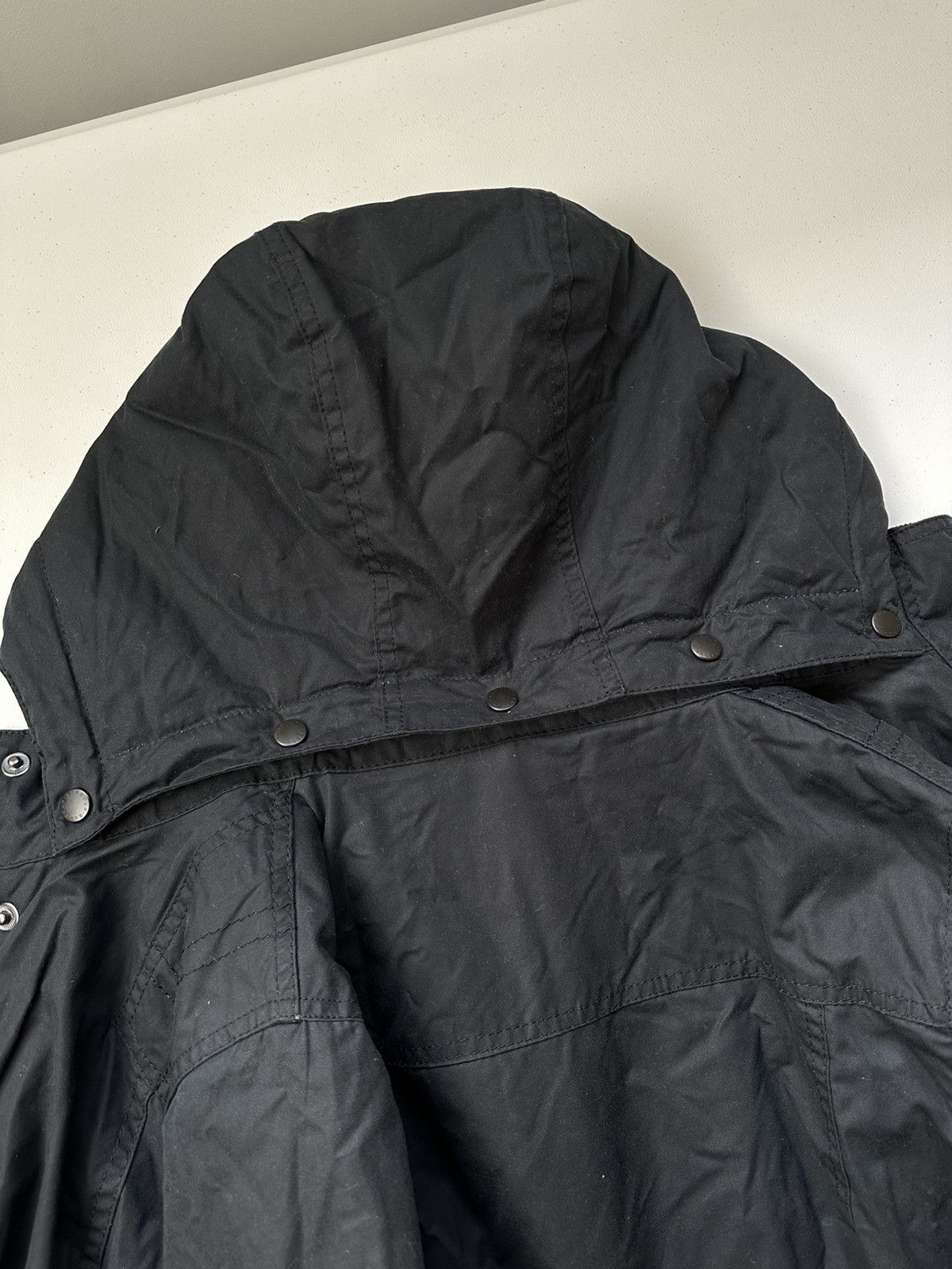 Barbour Barbour Orkney Waxed Jacket Hooded Womens Size L / US 10 / IT 46 - 11 Thumbnail