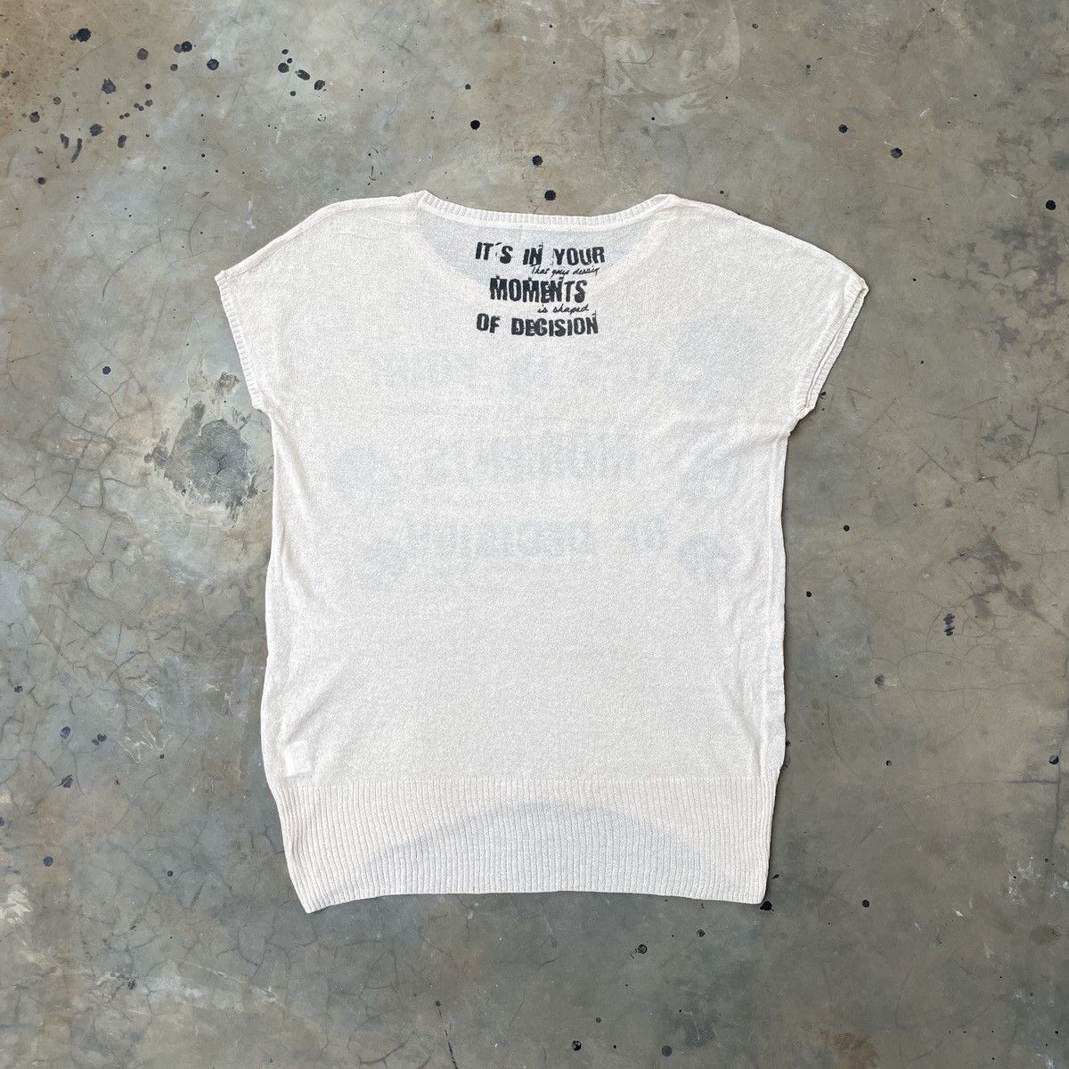 Hysteric Glamour × If Six Was Nine × Japanese Brand CHU XXX T-Shirt Crewneck Sweatshirt Sleeveless Knit Size XL / US 12-14 / IT 48-50 - 4 Thumbnail