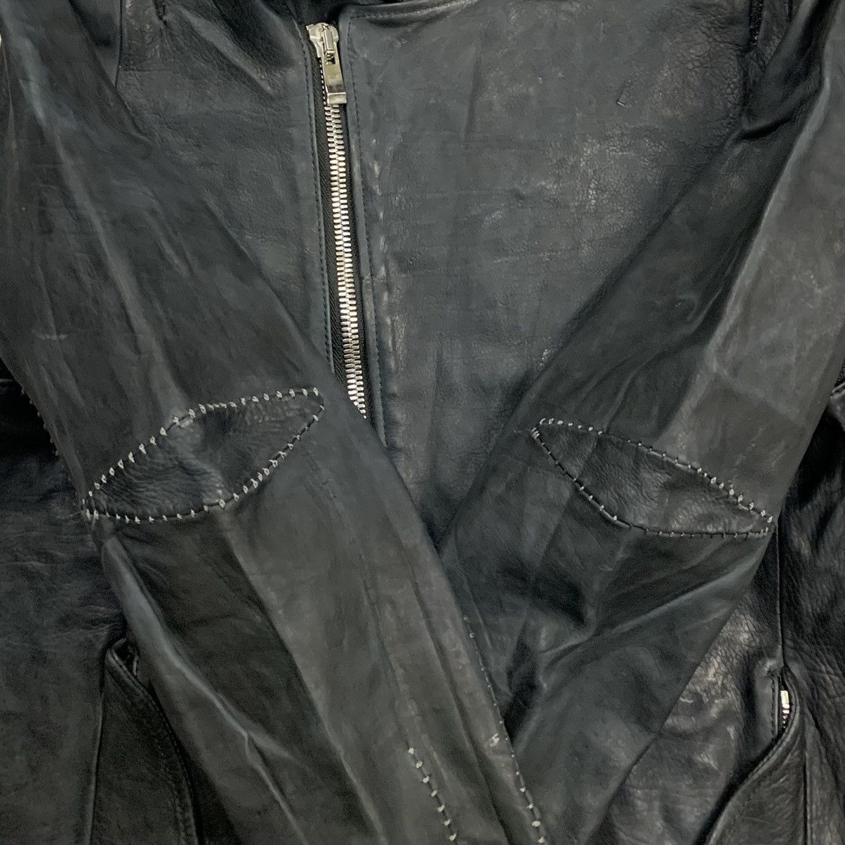Incarnation Incarnation Exclusive - Silver Stitched Cross Moto Jacket Size US M / EU 48-50 / 2 - 14 Thumbnail