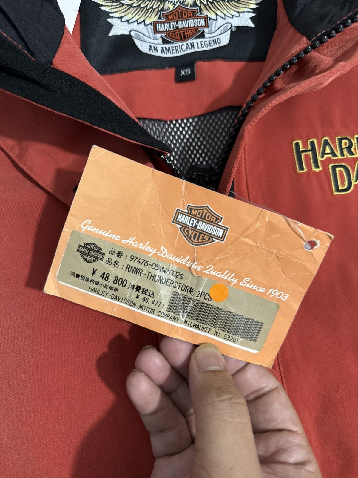 Harley Davidson Harley davidson thunderstorm reflective jacket Size XS / US 0-2 / IT 36-38 - 8 Thumbnail