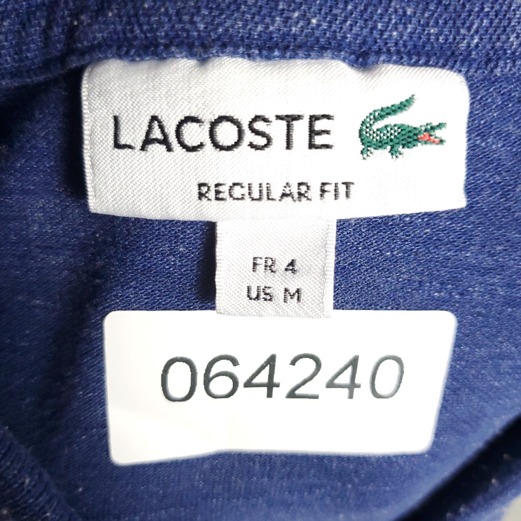 Lacoste Lacoste Polo Shirt Men Size M Blue Casual Short Sleeve Adult Medium Blue Polo Shirt Lacoste Mens Size US M / EU 48-50 / 2 - 8 Thumbnail