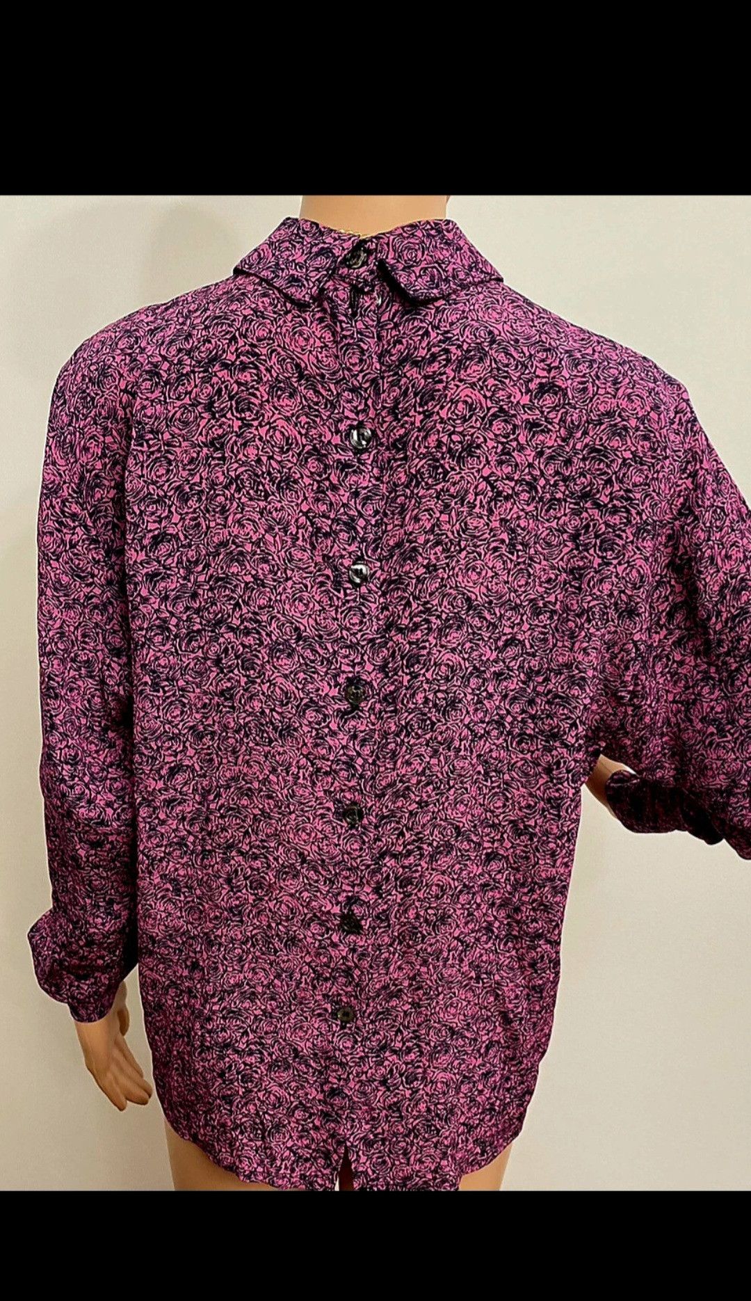 Dior Blouse. Silk . Christian Dior Size M / US 6-8 / IT 42-44 - 3 Thumbnail