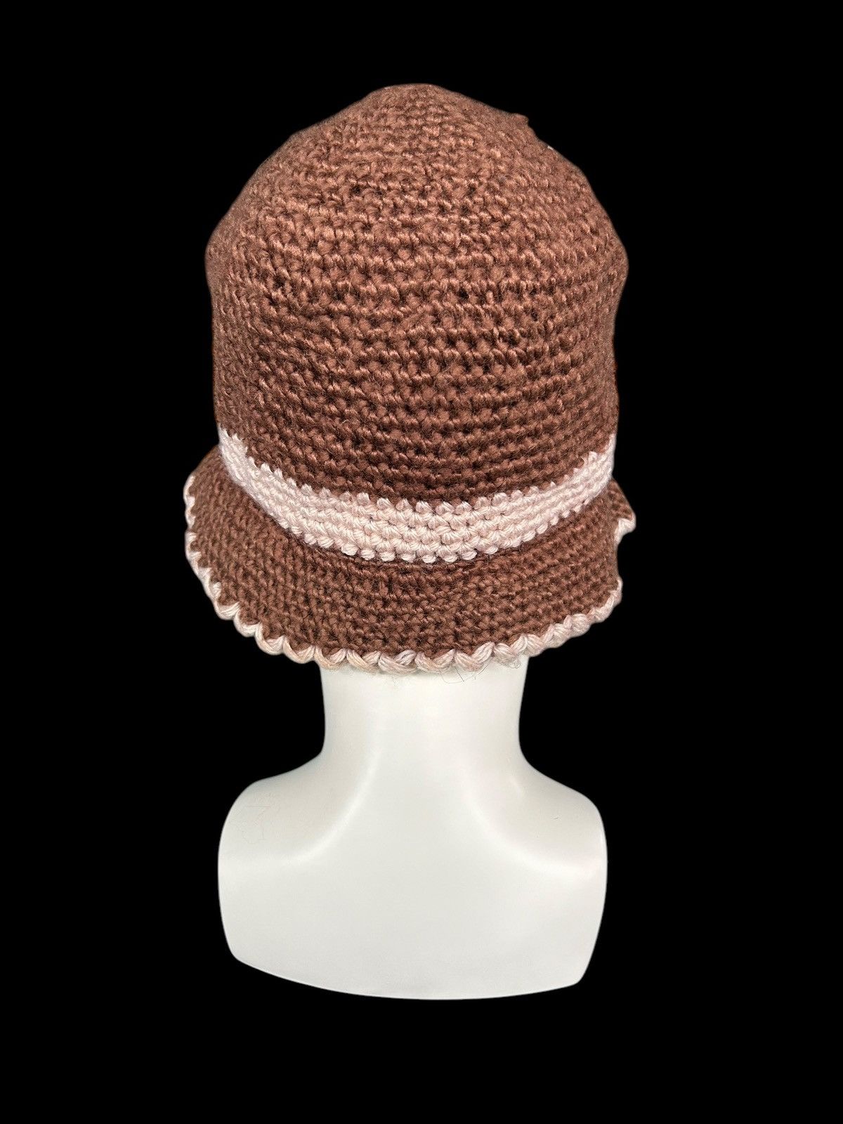 Japanese Brand × Kapital × Vintage Crochet Knitted Bucket Hats ☠️☠️ Size ONE SIZE - 3 Thumbnail