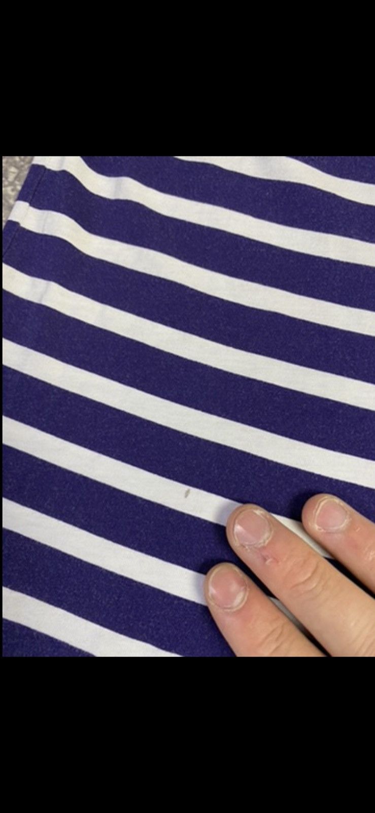 A.P.C. × Vintage Mens Vintage A.P.C Striped Long Sleeve T Shirt Tee Size US M / EU 48-50 / 2 - 4 Thumbnail
