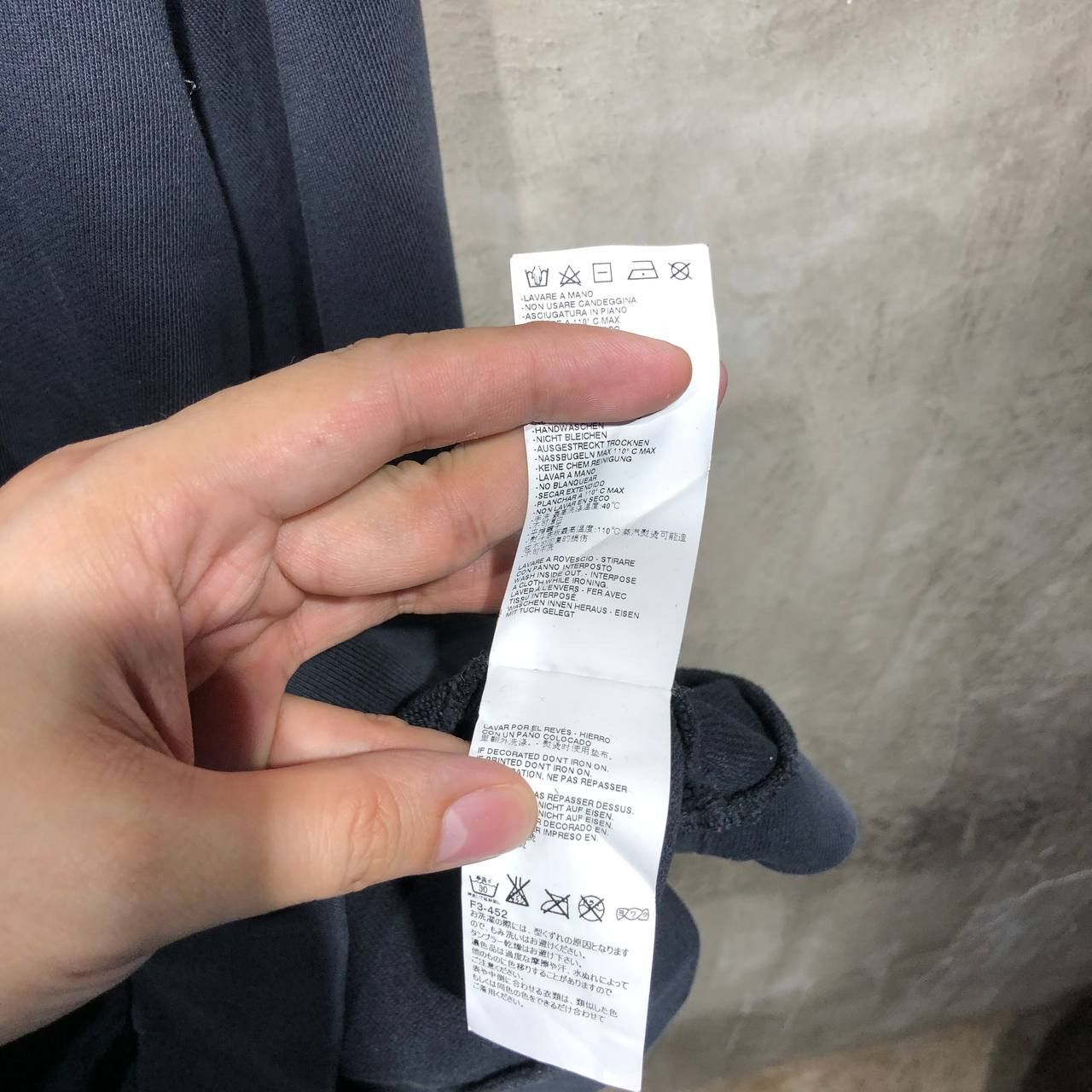 Maison Margiela Maison Margiela MM6 hand logo crewneck long sleeves Size US M / EU 48-50 / 2 - 13 Thumbnail
