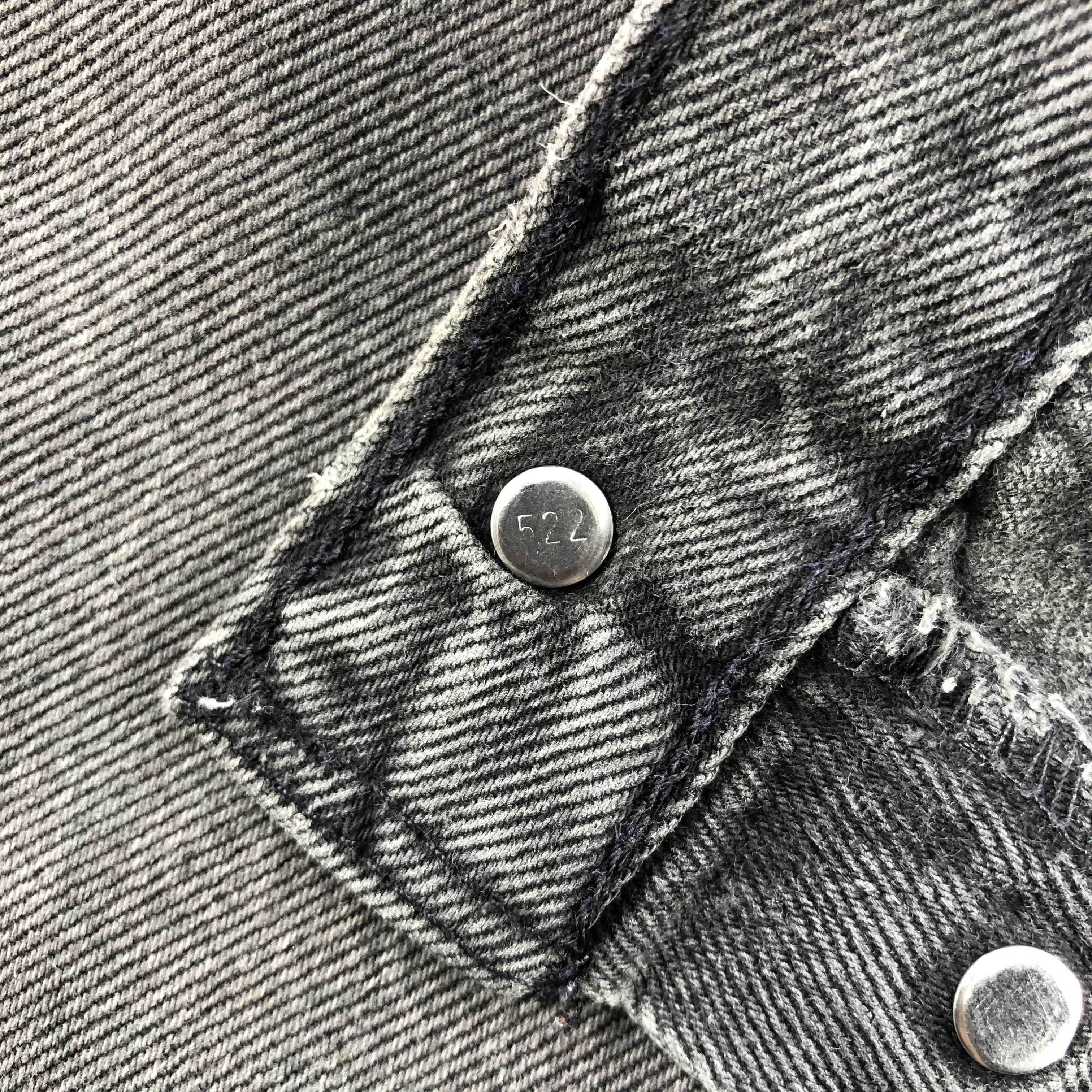 Levi's Vintage 90s Levis 501 Faded Black Jeans-JM2541 Size US 42 / EU 58 - 16 Thumbnail