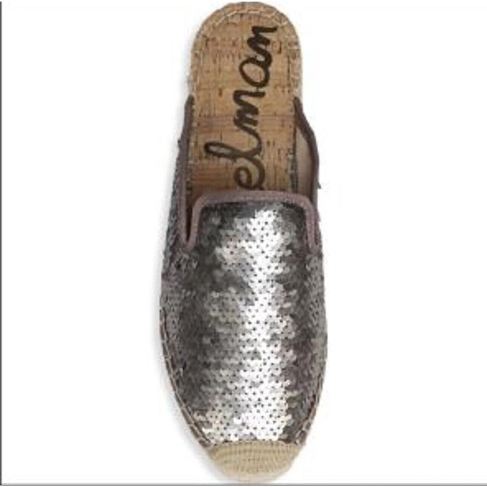 Sam Edelman Sam Edelman Mule Kerry Size 7.5 Women’s Pewter Sequins Size US 7.5 / IT 37.5 - 1 Thumbnail