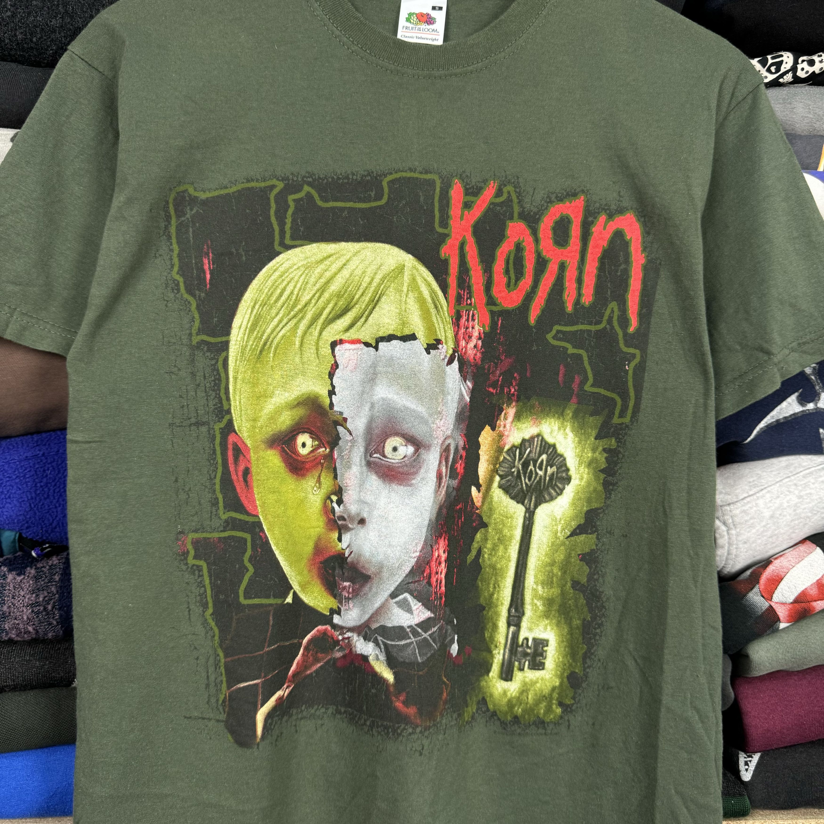 Band Tees KORN EURO TOUR 2006 BAND T-SHIRT TEE - SIZE SMALL Size US S / EU 44-46 / 1 - 3 Thumbnail