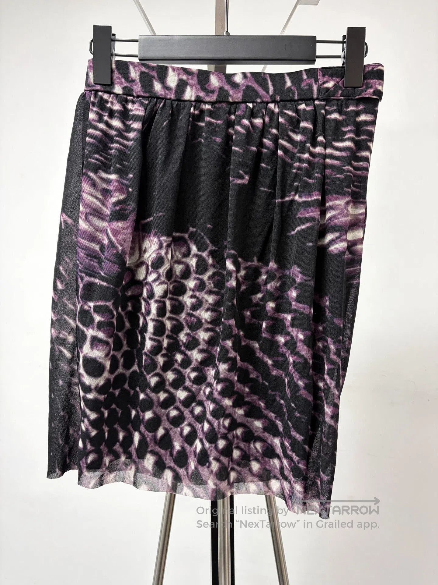 Vivienne Tam Vivienne Tam Purple Fish Scale Skirt. Size 25" / US 0 / IT 36 - 3 Thumbnail