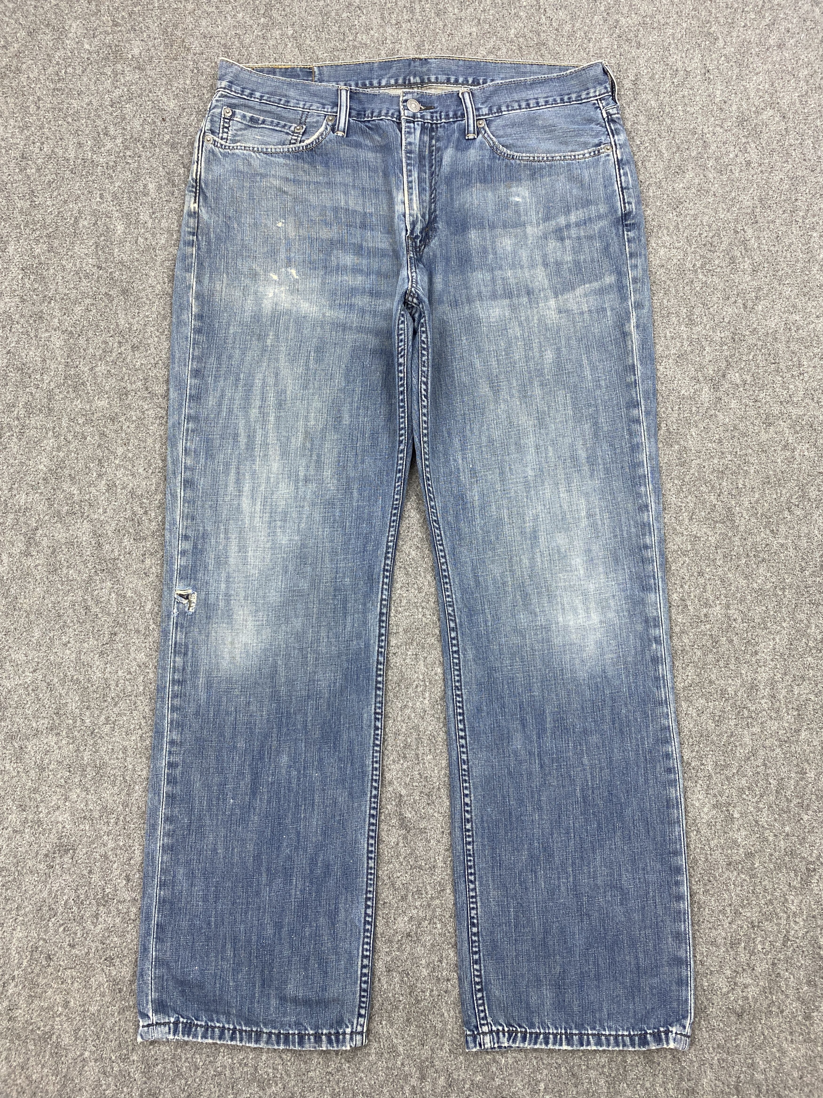 Levi's × Vintage Vintage Levi's 514 Faded Blue Jeans Size US 37 - 1 Thumbnail