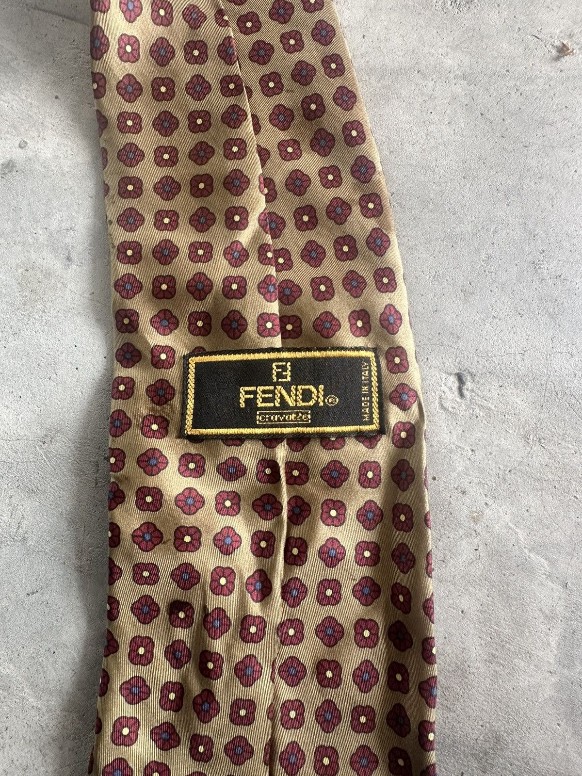 Designer × Fendi Tie Fendi Size ONE SIZE - 2 Thumbnail