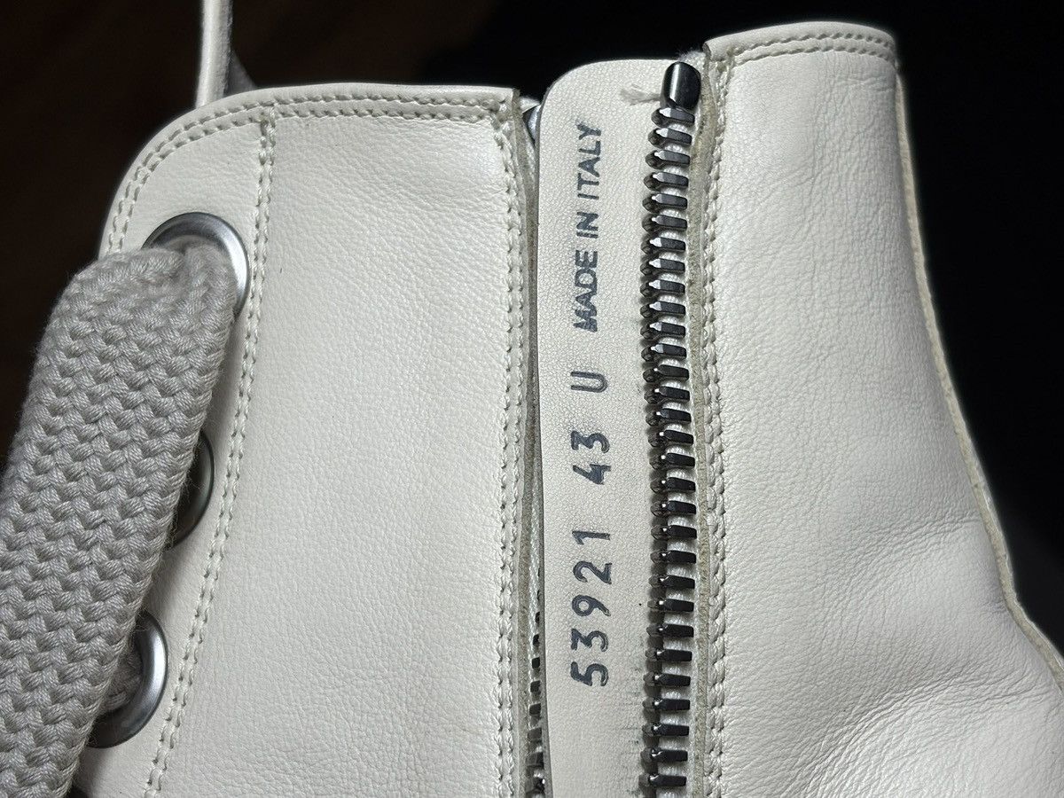Rick Owens Rick Owens Milk Temple Jumbo Laces Sneaker - Size 43 Size US 10 / EU 43 - 6 Thumbnail