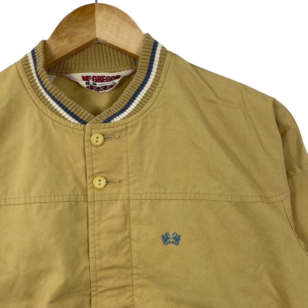 McGregor Vintage 90s McGREGOR Spotswear Varsity Jacket Size US L / EU 52-54 / 3 - 4 Thumbnail