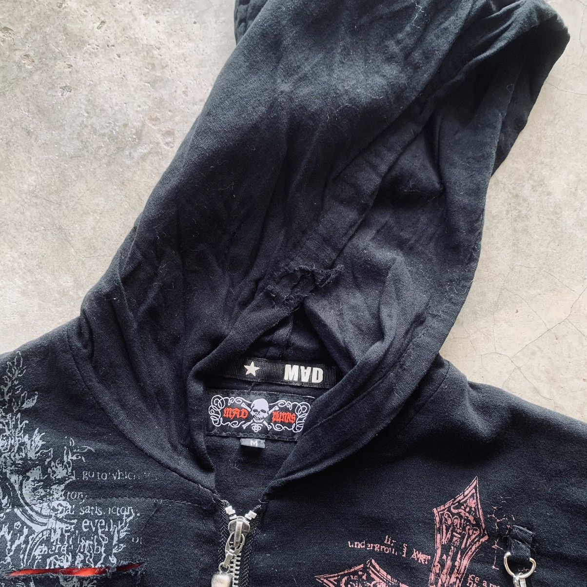 Japanese Brand Mad Punks Japan Chaos Hoodie Jacket Size US M / EU 48-50 / 2 - 6 Thumbnail