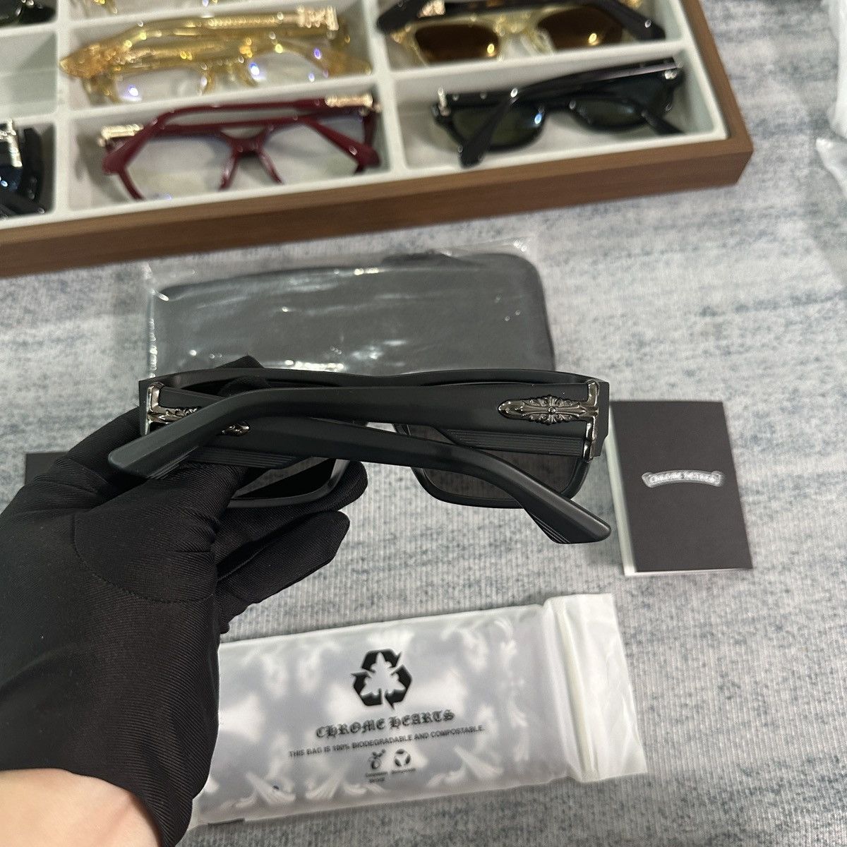 Chrome Hearts CHROME HEARTS YER BJORN AGAIN SUNGLASSES Size ONE SIZE - 4 Thumbnail