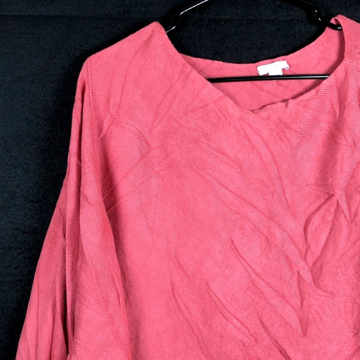 Pinko J Jill Womens Sweater Blush Pink Crew Neck Long Sleeve Criss Cross Back Large Size L / US 10 / IT 46 - 4 Thumbnail