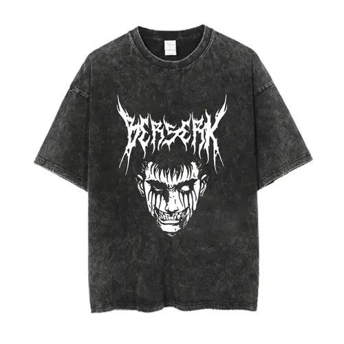 Berserk Print Top Tees