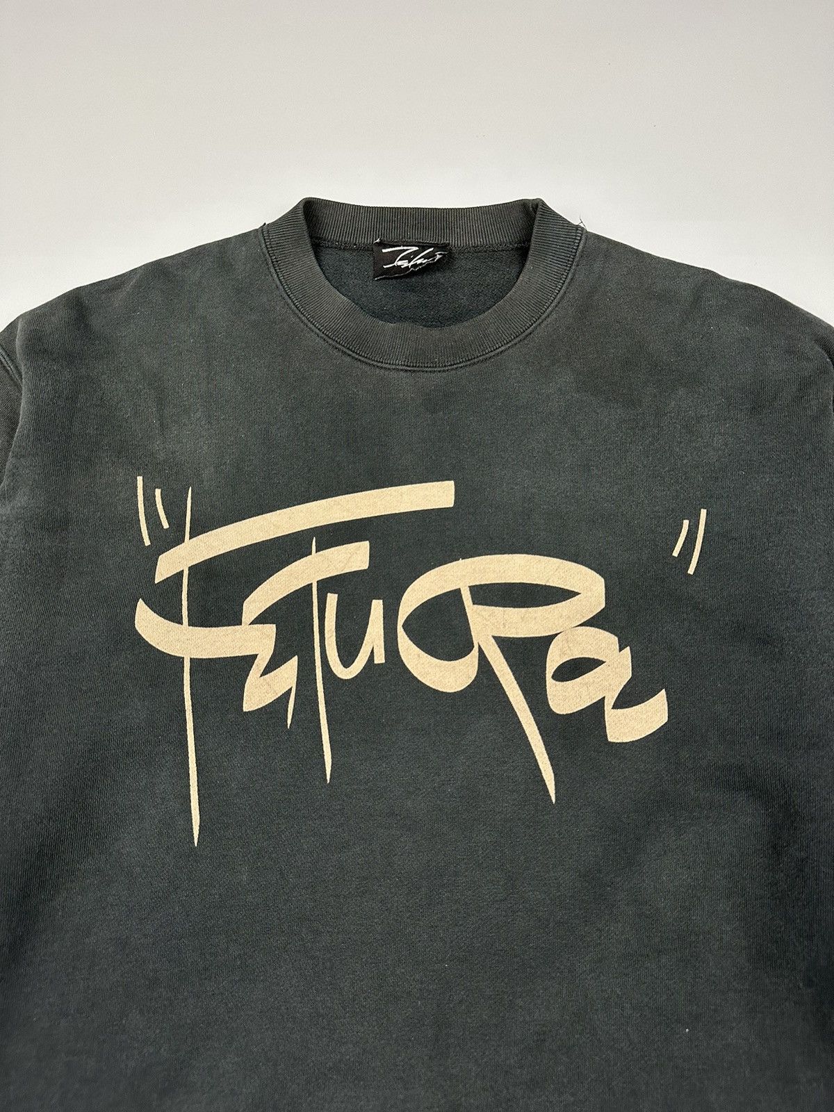 Futura × Japanese Brand Vintage Futura Laboratories Signature Point Man Sweat Shirt Size US L / EU 52-54 / 3 - 4 Thumbnail