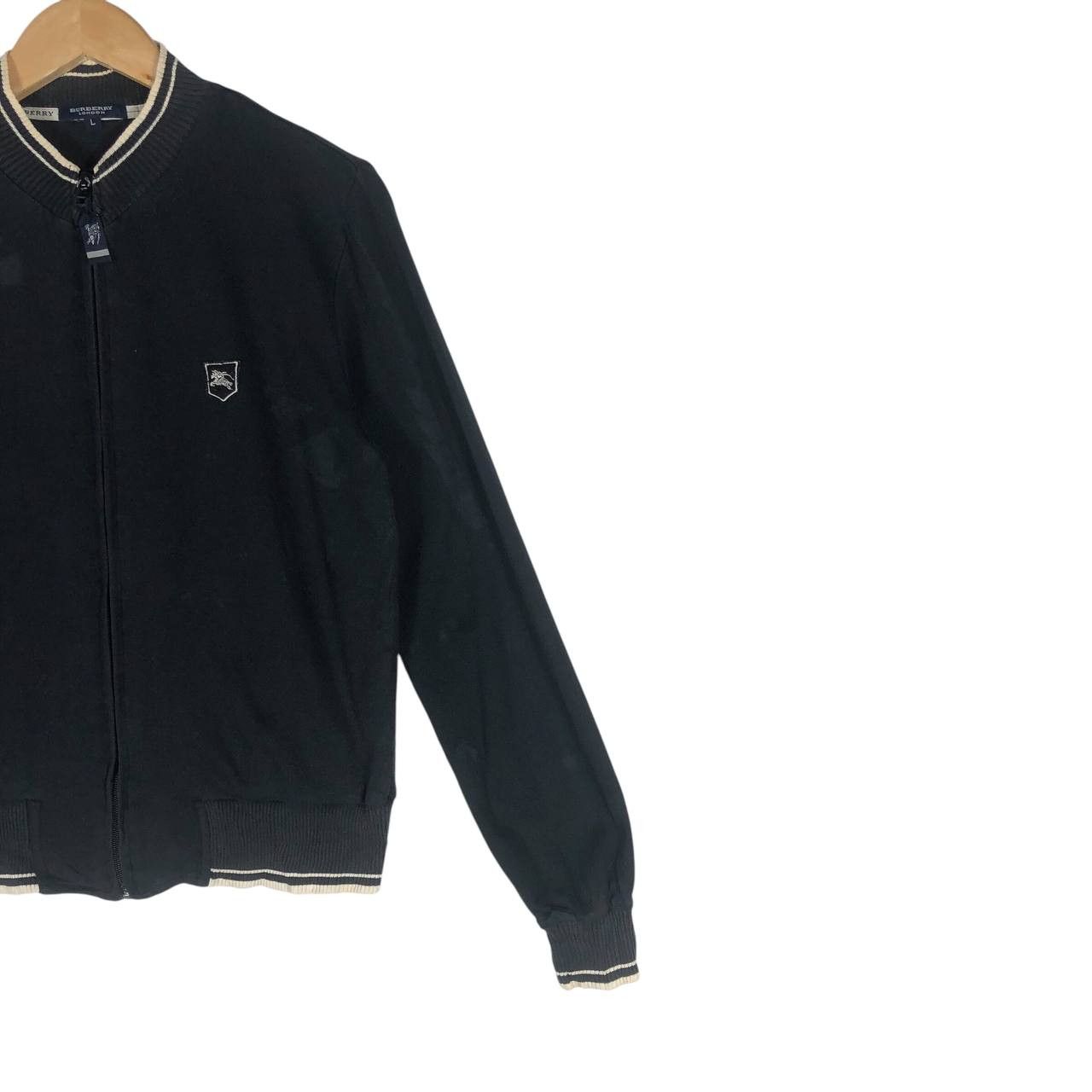 Burberry Vintage Burberry Zipper Sweatshirt Size US L / EU 52-54 / 3 - 4 Thumbnail