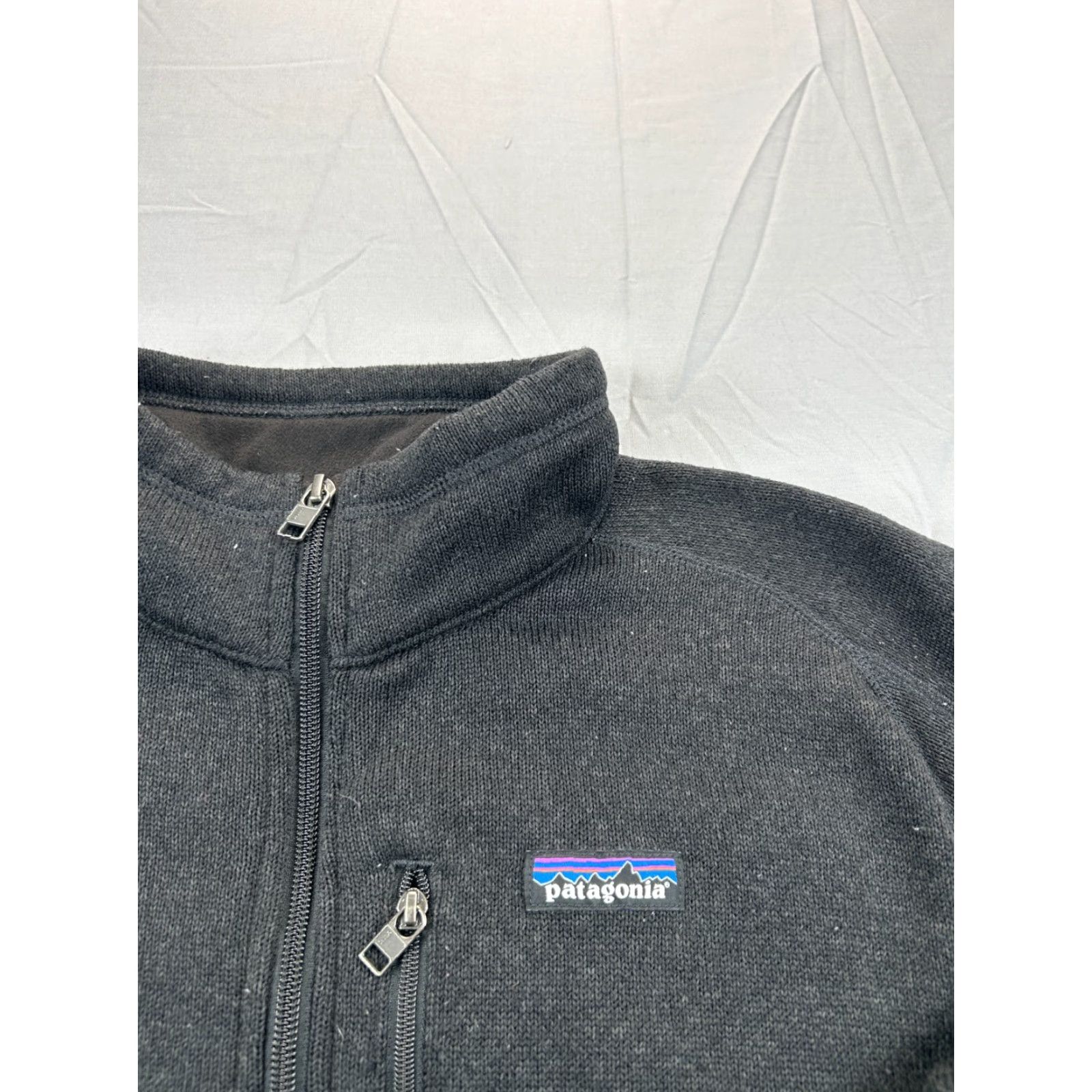 Patagonia Patagonia Sweater Pullover Mens Large Black Fleece Quarter Zip Chest Pocket Outdoor Outdoor Size US L / EU 52-54 / 3 - 3 Thumbnail