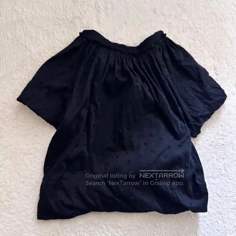 Comme des Garcons Comme des Garcons Polka dot bow balloon sleeve shirt Size S / US 4 / IT 40 - 8 Thumbnail