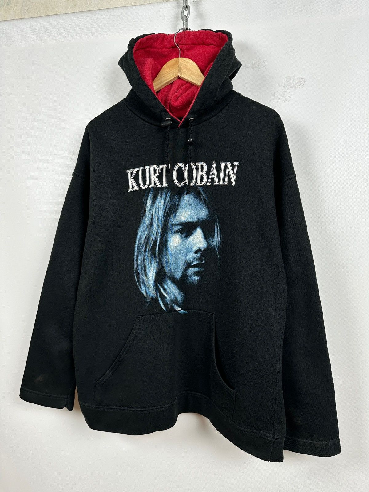 Band Tees Vintage Nirvana Kurt Cobain I Hate Myself Memorial Hoodie Size US XL / EU 56 / 4 - 3 Thumbnail