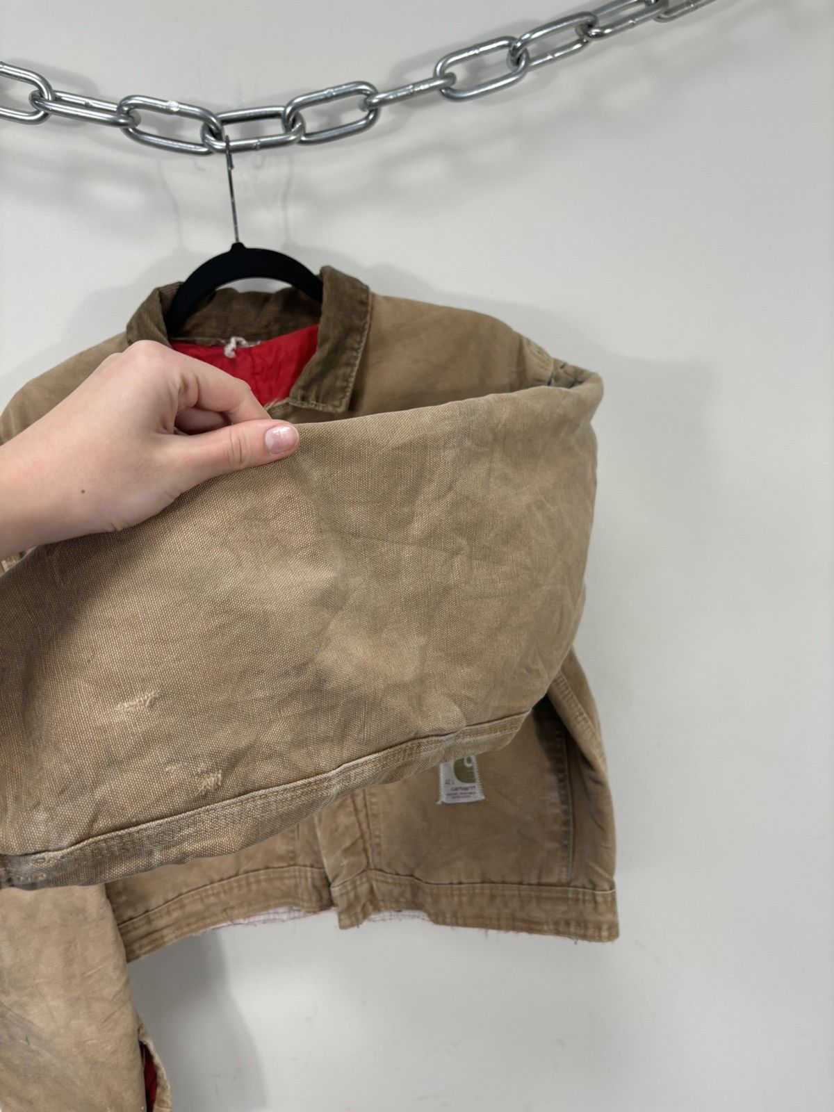 Carhartt Vintage 90s Carhartt USA Made Workwear Boxy Cropped Jacket Size US M / EU 48-50 / 2 - 13 Thumbnail