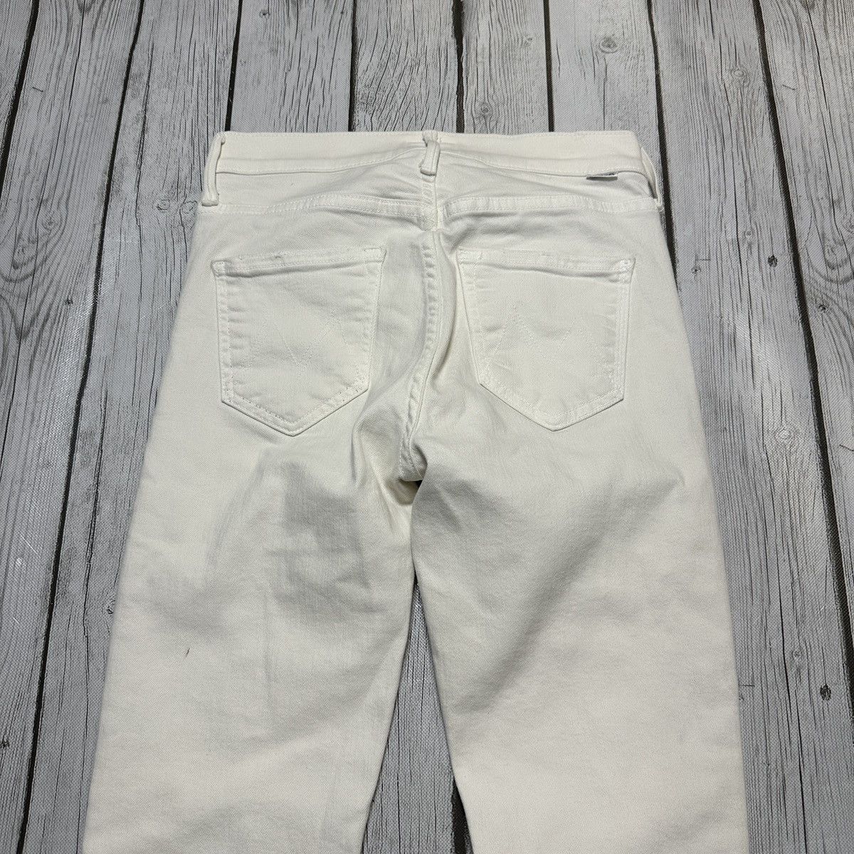 MOTHER Mother Mid Rise Dazzler Crop Fray jeans Size 25" / US 0 / IT 36 - 8 Thumbnail