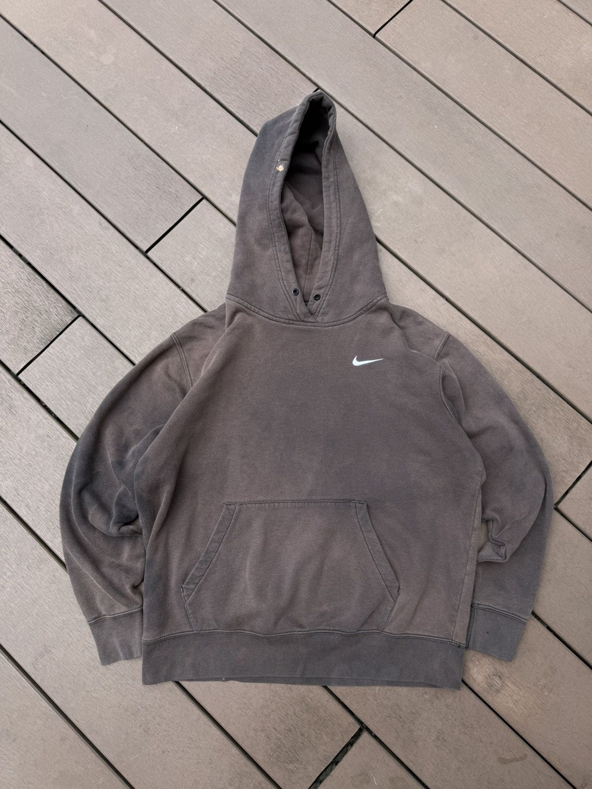 Nike brown small swoosh nike boxing hoodie Size US M / EU 48-50 / 2 - 5 Thumbnail