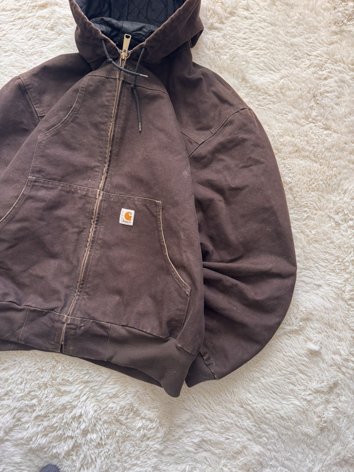 Carhartt J244 DKB carhartt Jacket Size US L / EU 52-54 / 3 - 3 Thumbnail