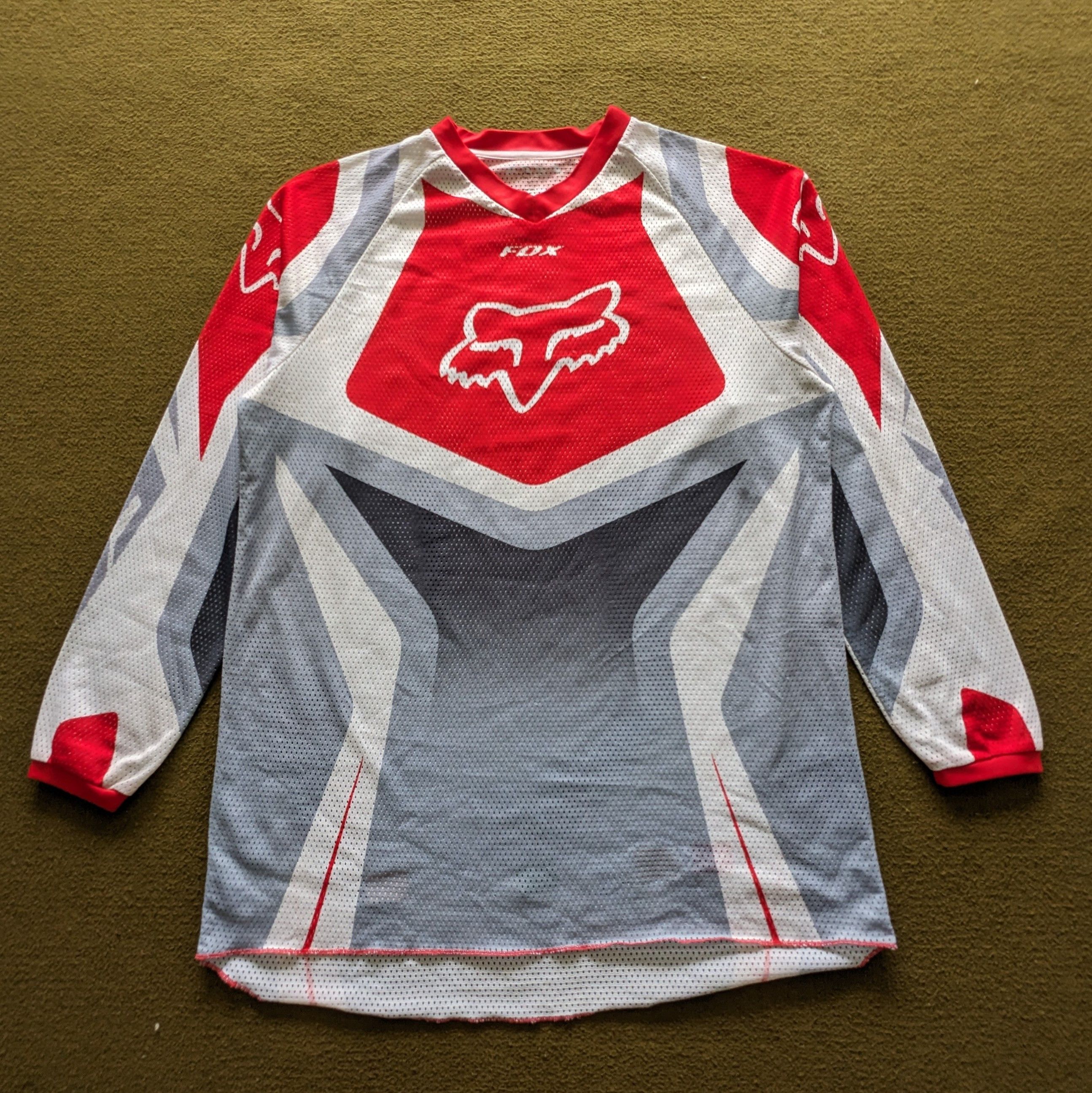 Vintage Vintage FOX RACING Extreme Motorcycles Jerseys Size US L / EU 52-54 / 3 - 1 Thumbnail