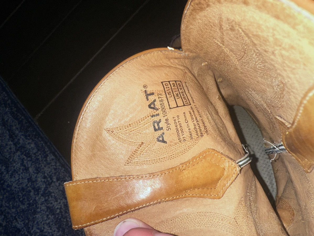 Ariat Ariat square toe cowboy boot Size US 12 / EU 45 - 6 Thumbnail
