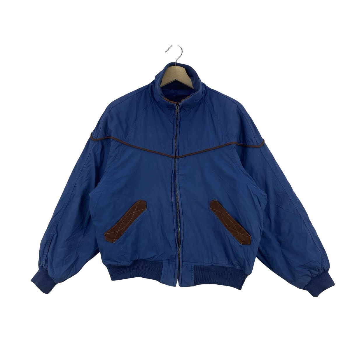 Edwin Vintage SOMETHING EDWIN Bomber Jacket Quilted Lining Casual Size US M / EU 48-50 / 2 - 3 Thumbnail
