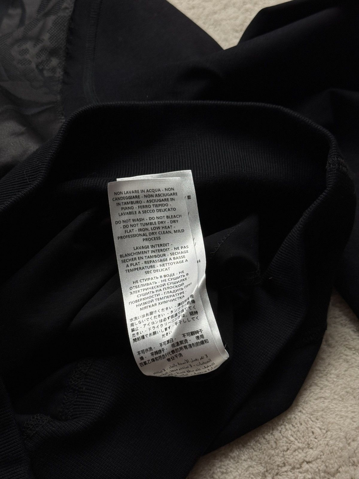 Alexander McQueen Alexander McQueen Panel Silk Logo sweatshirt Size S / US 4 / IT 40 - 10 Thumbnail