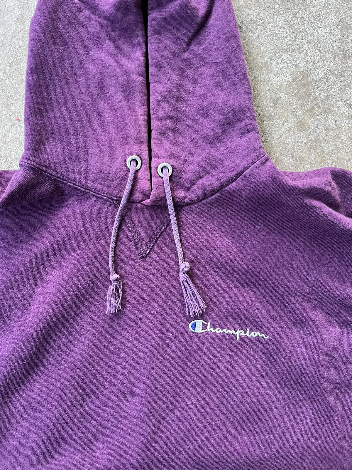 Champion Perfect Vintage Champion Blank Purple Hoodie Size US S / EU 44-46 / 1 - 2 Thumbnail
