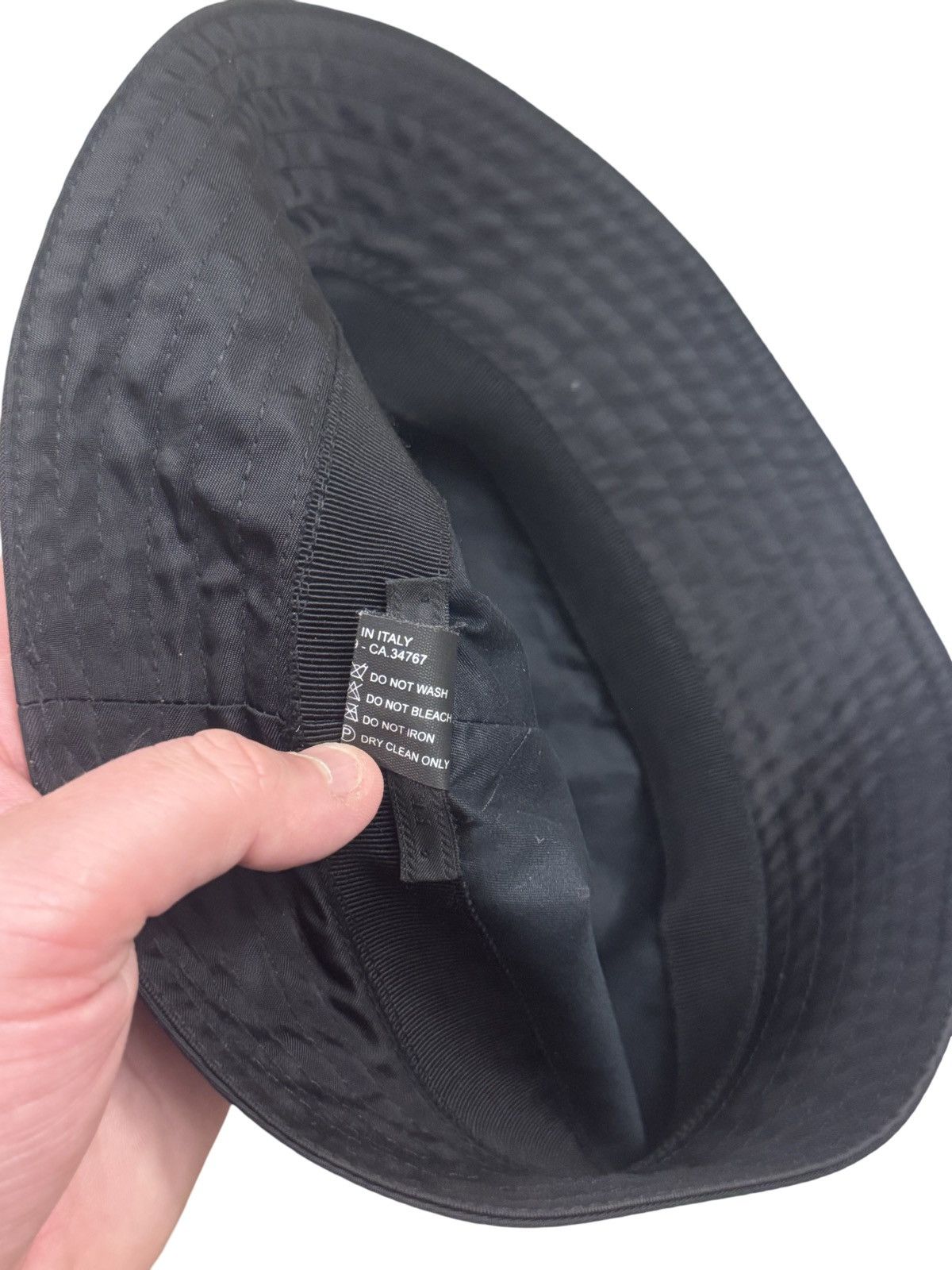 Prada 🔥925$ Prada Re-Nylon bucket hat/Prada Logo Nylon Bucket Hat Size ONE SIZE - 9 Thumbnail