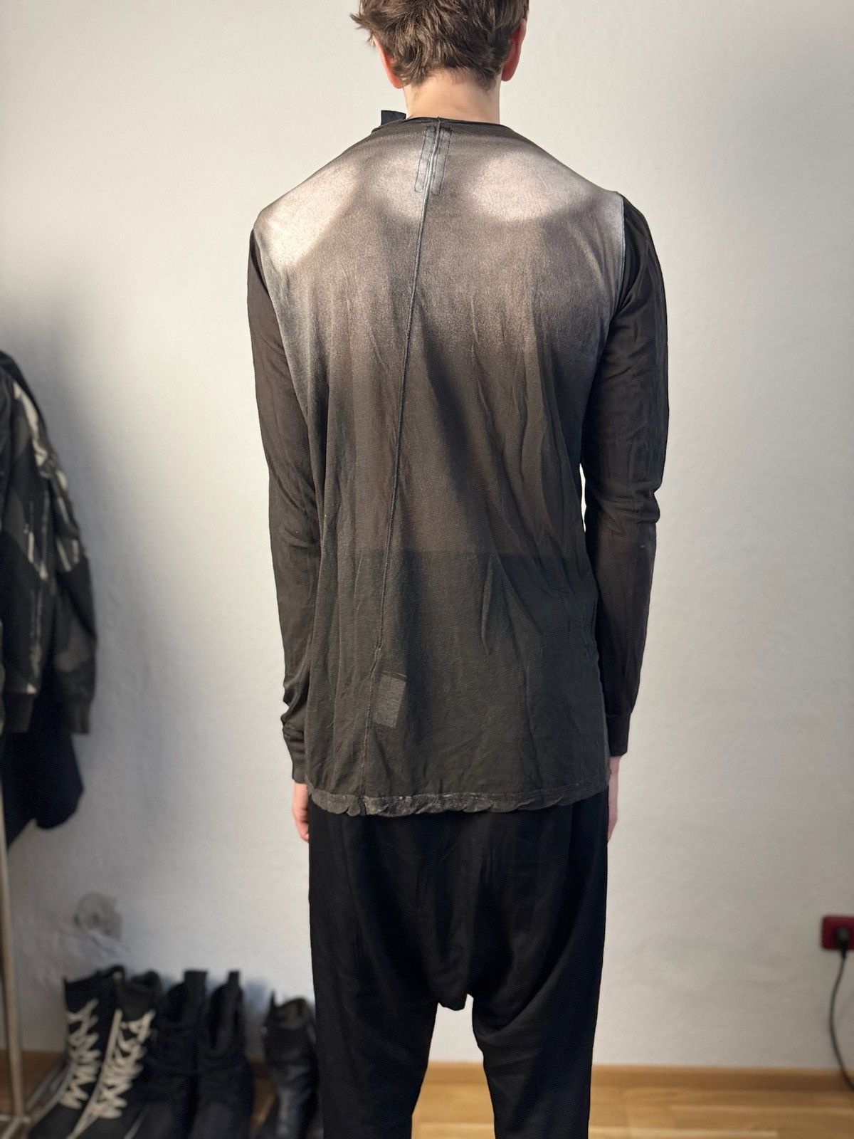 Rick Owens F/W 11 "LIMO" Degradé Longsleeve T-Shirt Rick Owens L Size US L / EU 52-54 / 3 - 18 Thumbnail