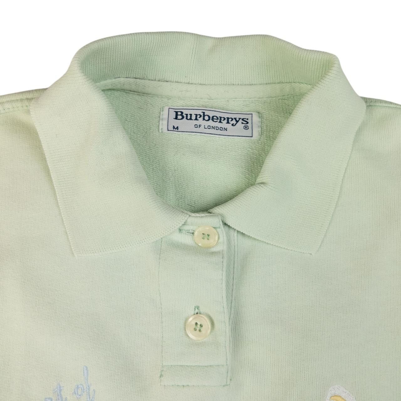 Burberry Vintage Burberry Embroidered Golf Polo Sweatshirt Size M Size US M / EU 48-50 / 2 - 4 Thumbnail