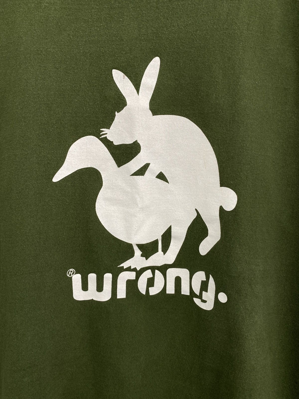 Hanes × Vintage Vintage 90 Rabbit Fucked a Duck Wrong Humor t-shirt rare Y2K Size US L / EU 52-54 / 3 - 4 Thumbnail