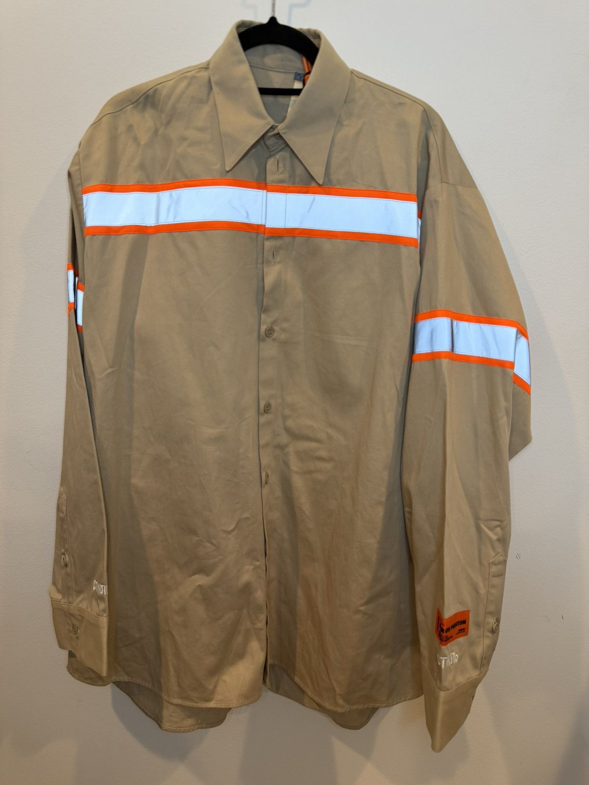 Heron Preston Heron Preston 3M Reflective Button Down Size US M / EU 48-50 / 2 - 1 Thumbnail