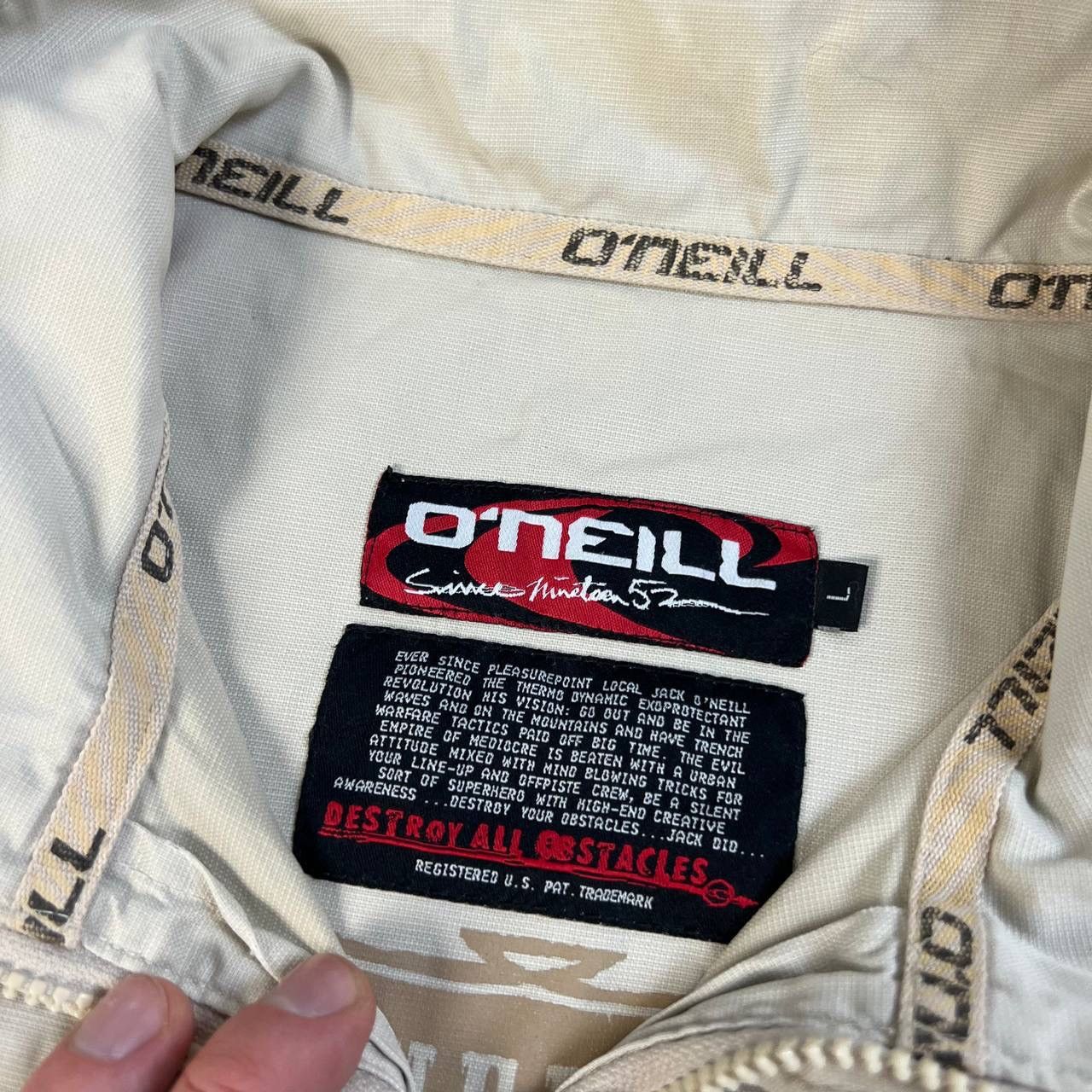 O'Neill Oneill Vintage Y2K Distressed Style Bomber Jacket Size US L / EU 52-54 / 3 - 6 Thumbnail