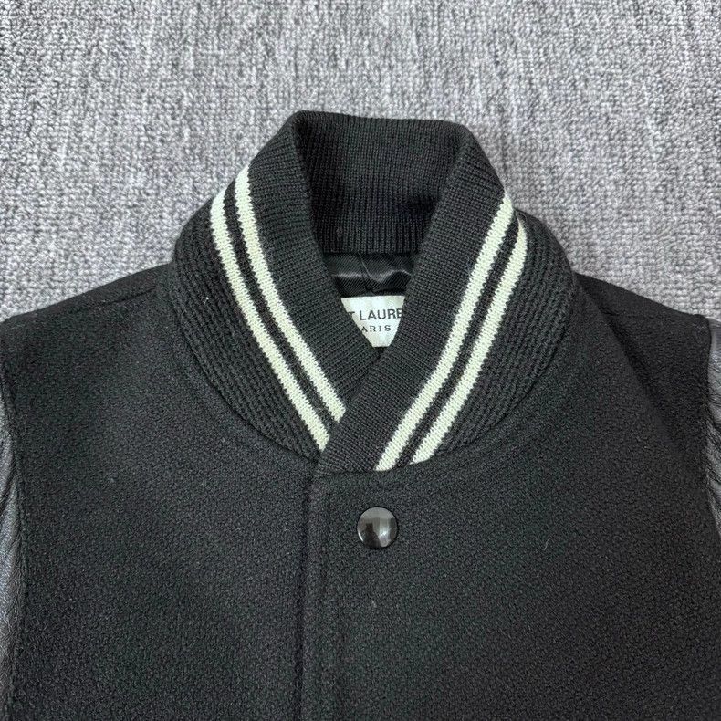 Saint Laurent Paris Saint Laurent Paris Classic baseball jacket-2506 Size US XS / EU 42 / 0 - 4 Thumbnail