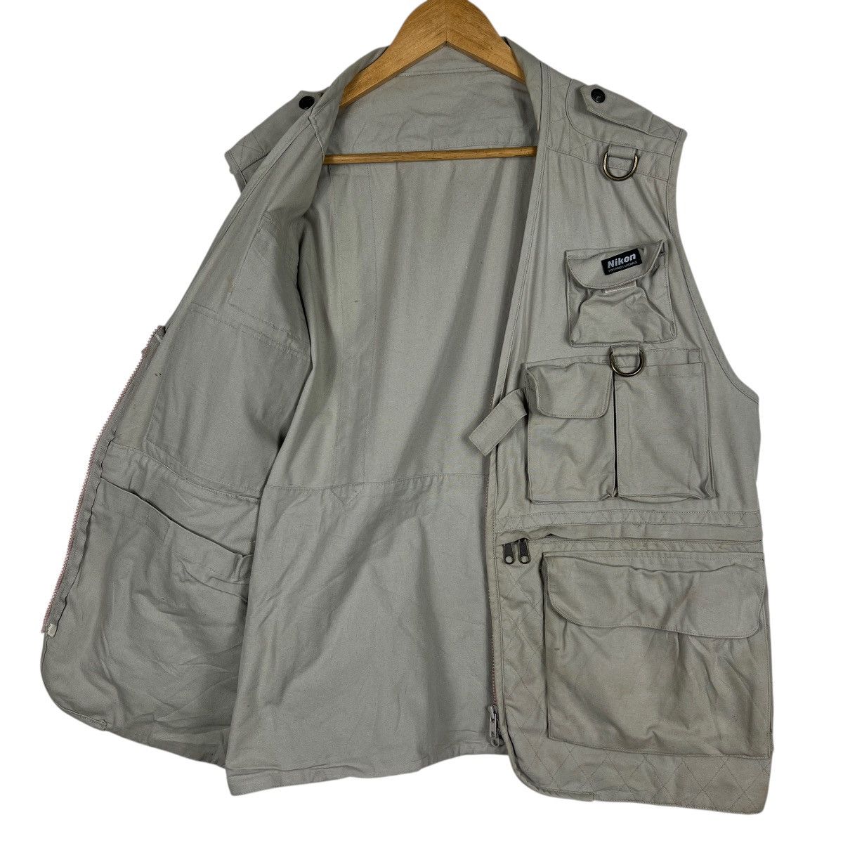 Nikon 🔥 Vintage Nikon Camera Multi Pocket Utility Survival Vest Size US XL / EU 56 / 4 - 9 Thumbnail