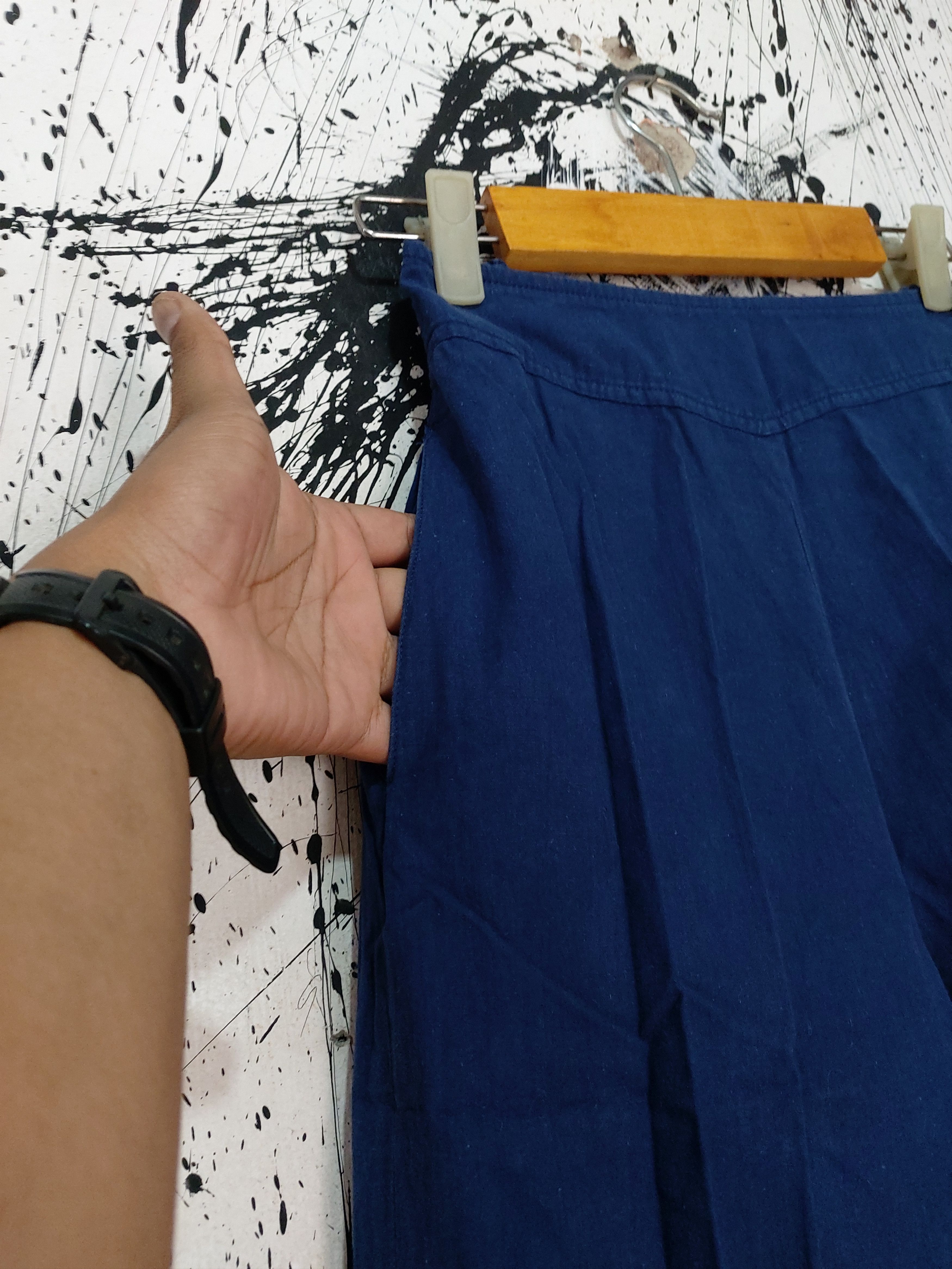 Comme des Garcons COMME DES GARCONS AD 1995 WIDE-LEG PANTS Size 29" - 3 Thumbnail