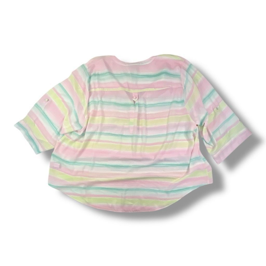 Other Torrid Harper Georgette Sheer Lightweight Flowy 3/4 Sleeve B Size 4XL / US 24-26 - 4 Thumbnail