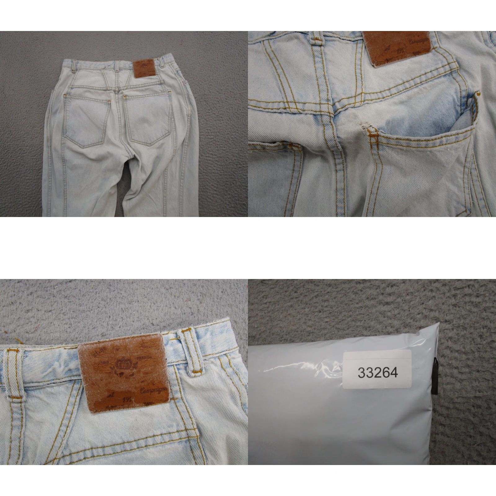 Vintage VINTAGE Girbaud 90s Light Wash High Rise Mom Jeans Size 32 Blue Denim 5-Pocket Womens Jeans Size 24" / US 00 / IT 34 - 10 Thumbnail