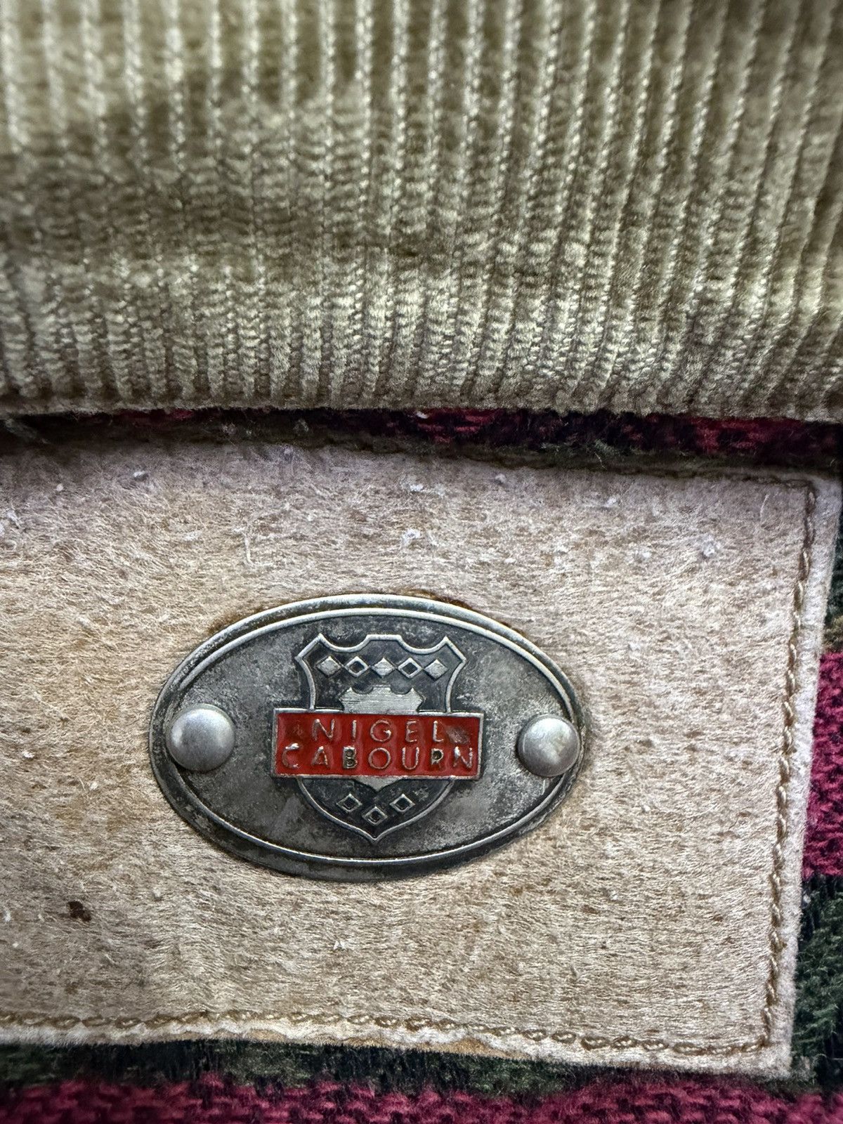 Nigel Cabourn Vintage 80s Nigel Cabourn Blanket Trucker Jacket Size US L / EU 52-54 / 3 - 9 Thumbnail