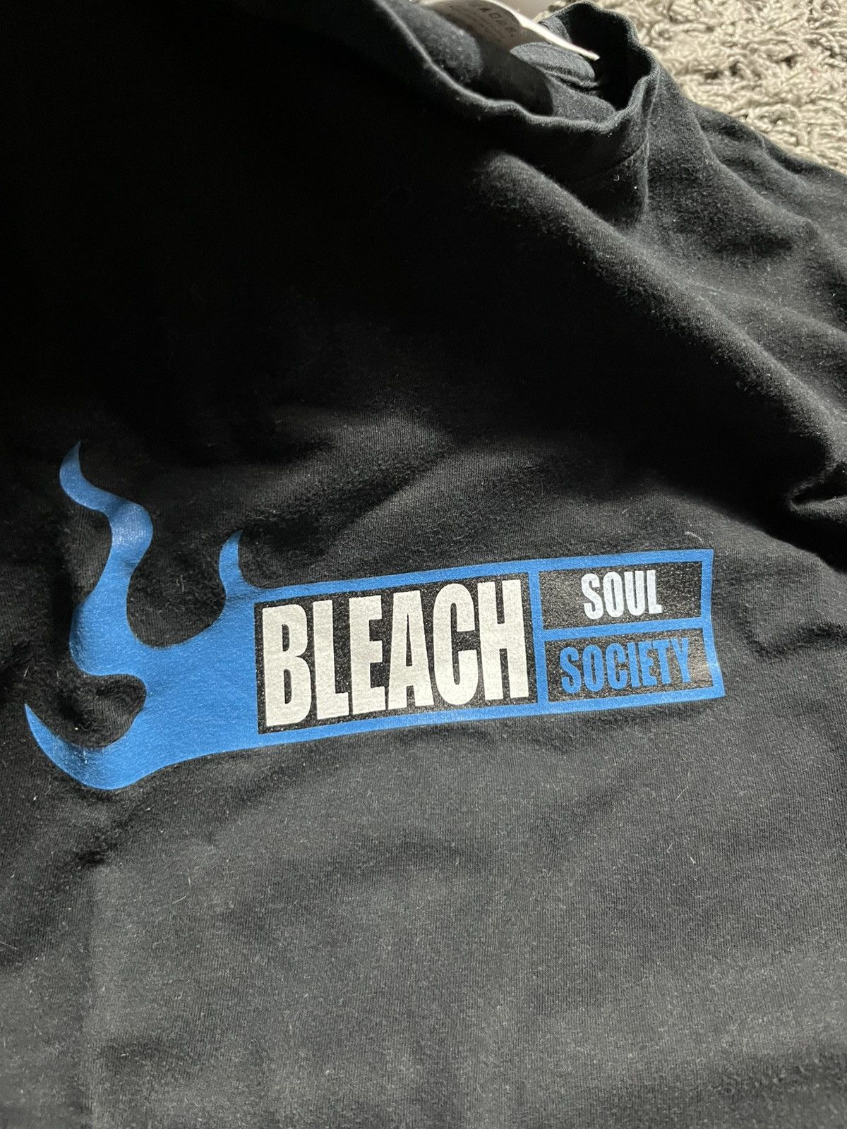 Bleach Y2K Bleach Ichigo Kurosaki Faded Black T Shirt Size US M / EU 48-50 / 2 - 3 Thumbnail