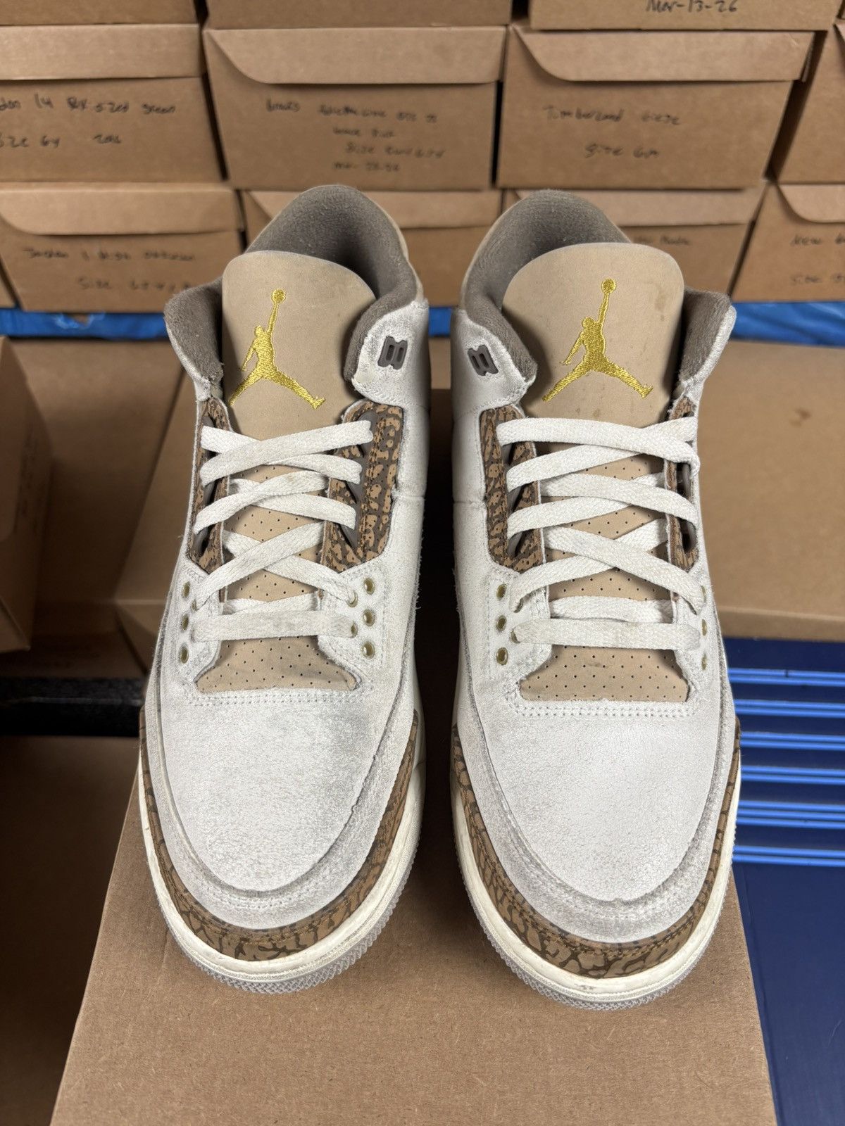 Jordan Brand Air Jordan 3 palomino Size US 10.5 / EU 43-44 - 2 Thumbnail